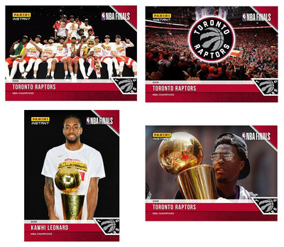 2019 Panini NBA Champions Toronto Raptors Limited Edition 30 Card Set