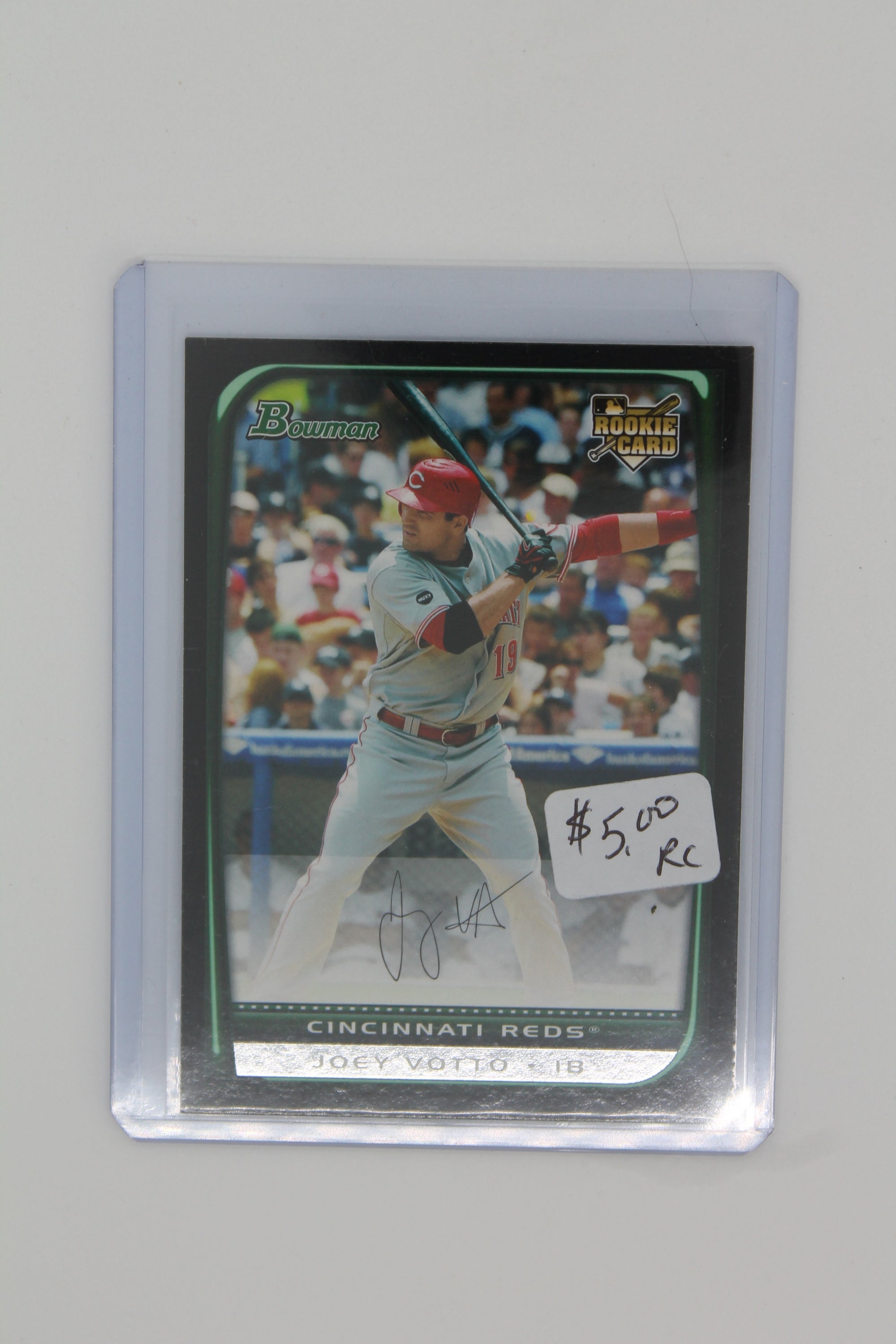 Joey Votto 2008 Bowman Draft Picks & Prospects Rookie Card