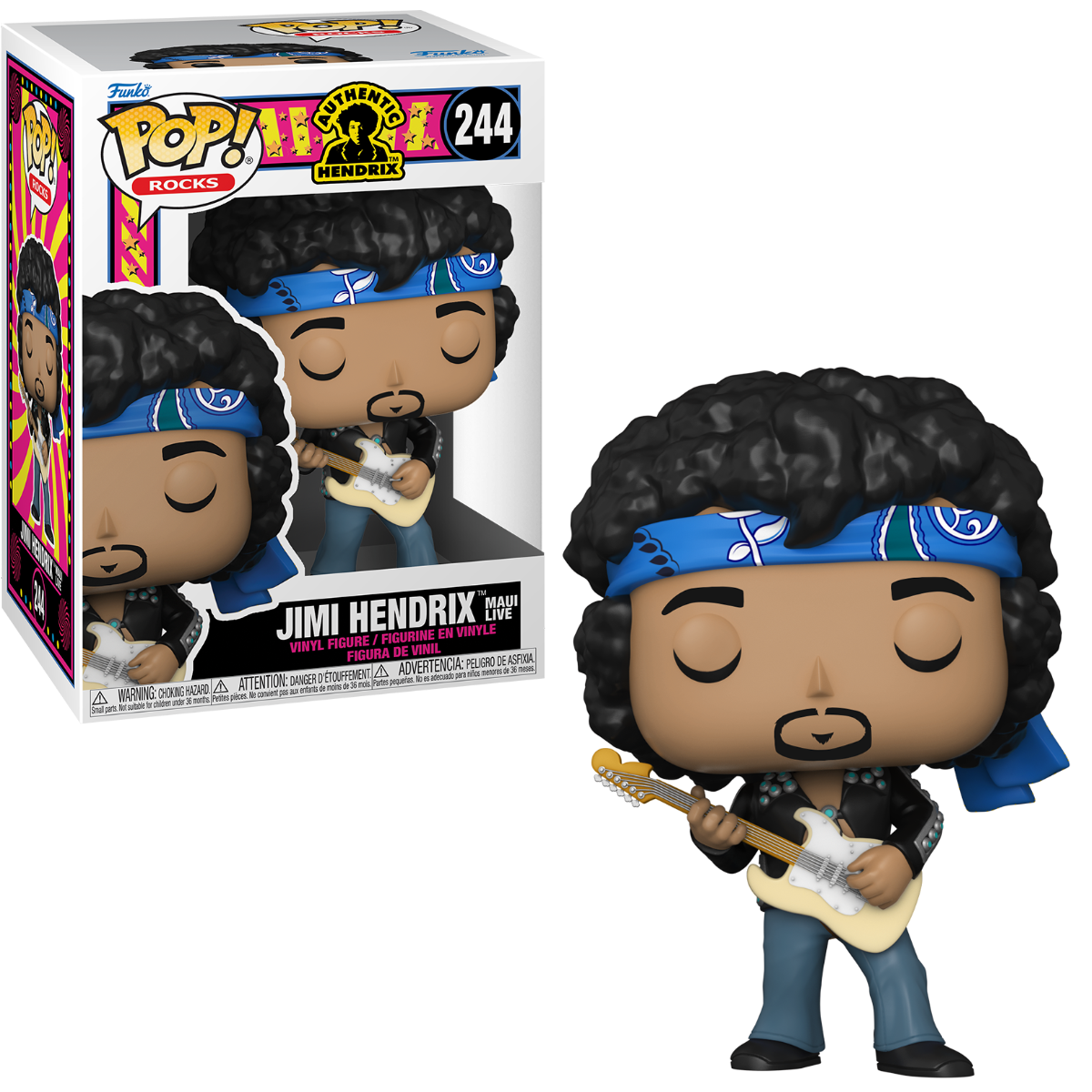 Funko POP Rocks Jimi Hendrix Maui Live #244