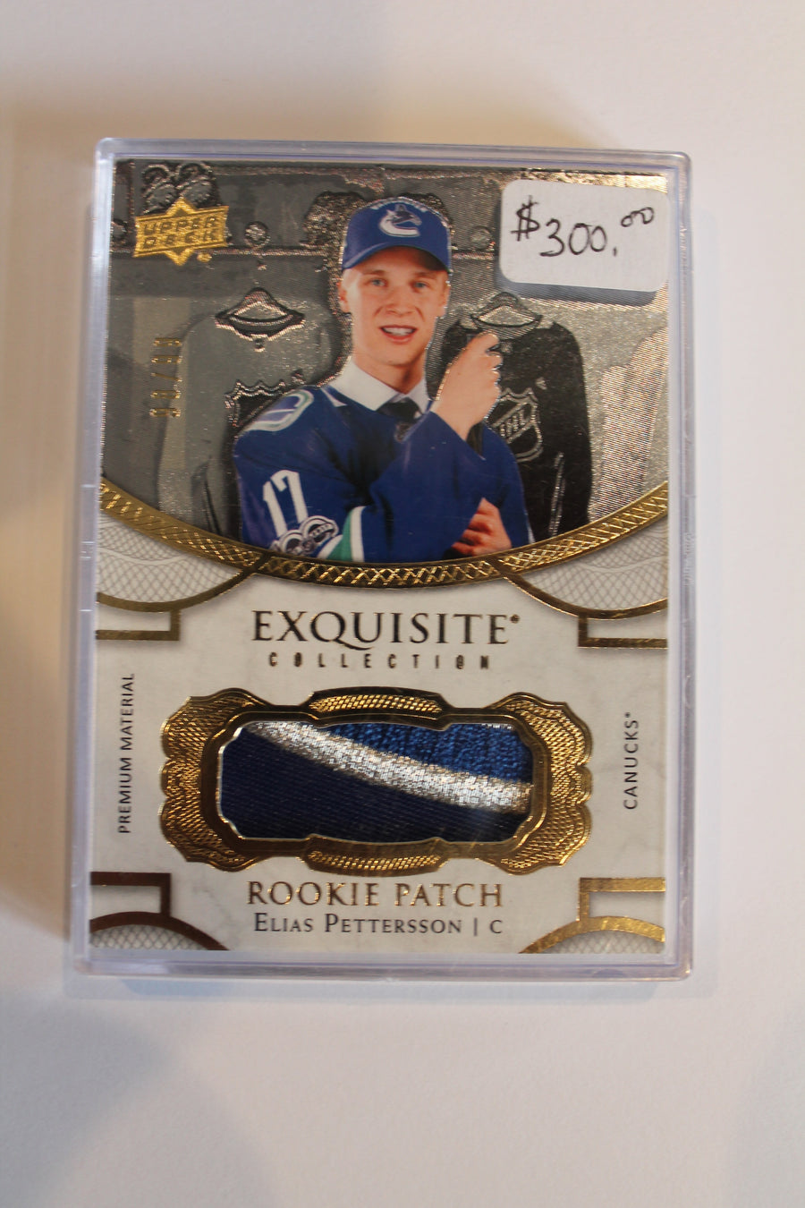 Elias Pettersson Rookie Patch