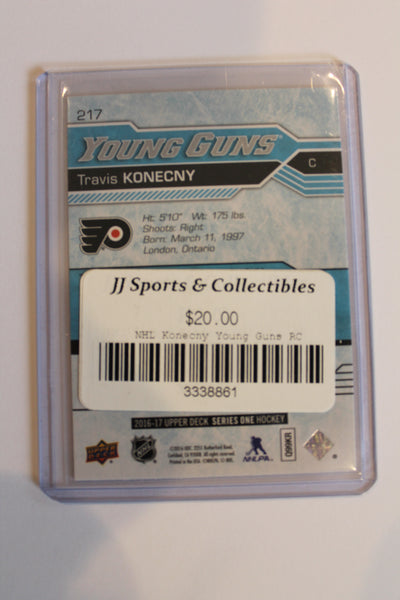 Travis Konecny Young Guns Rookie Card