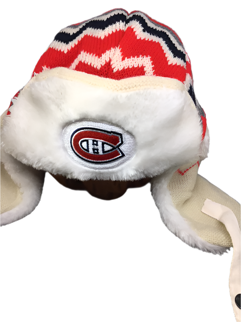 NHL Montreal Canadiens Womens Knit Trapper Hat
