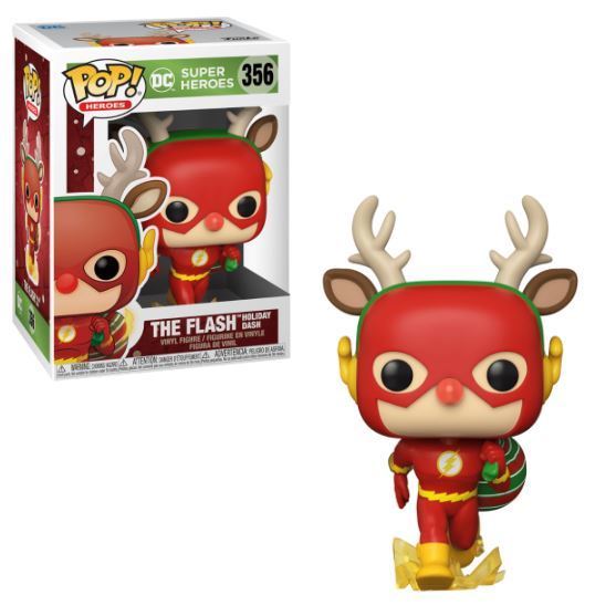 Funko POP The Flash Holiday Dash #356 -POP Heroes