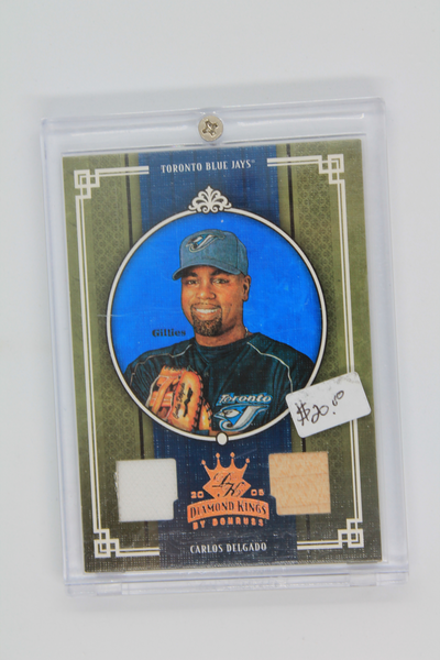 Carlos Delgado 2005 Donruss Diamond Kings - Bronze Materials  #140/200