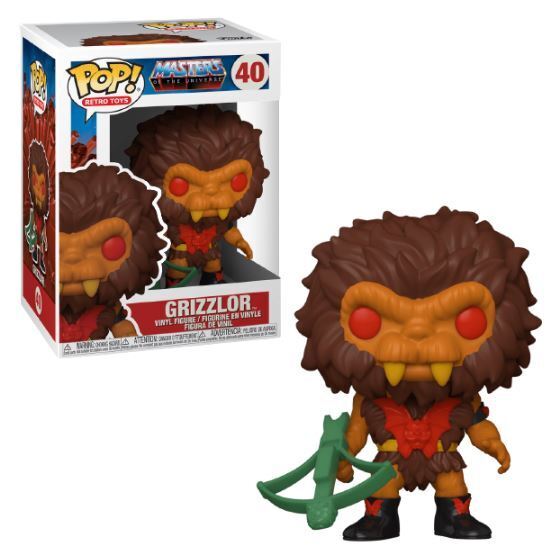 Funko POP  - Grizzlor #40 Masters of the Universe MOTU Retro Toys
