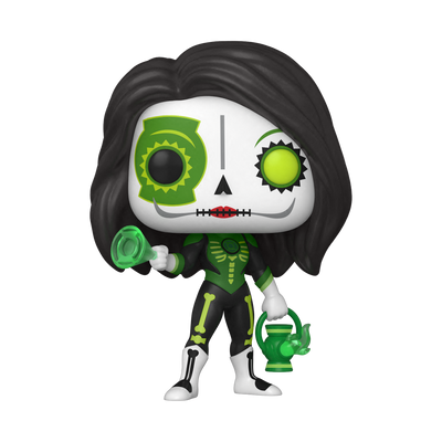 Funko POP Dia De Los Green Lantern (Jessica Cruz) #411 DC Super Heroes