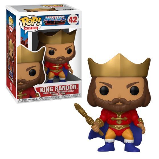 Funko POP  - King Randor #42 Masters of the Universe MOTU Retro Toys