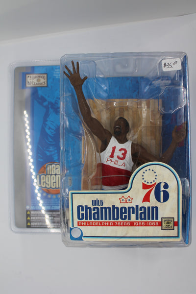 Wilt Chamberlain Hardwood Classics NBA Legend  Philadelphia 76ers Mcfarlane