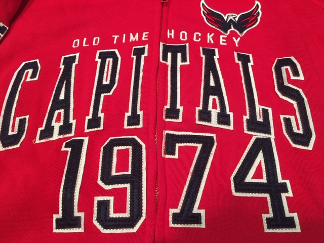 NHL Washington Capitals YTH Full Zip Hoodie OTH