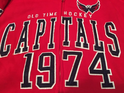 NHL Washington Capitals YTH Full Zip Hoodie OTH