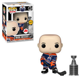 Funko POP NHL Mark Messier CHASE #47 (with Stanley Cup) -Edmonton Oilers