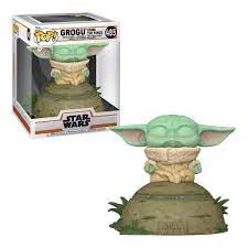 Funko POP Deluxe Grogu Using the Force #485 -Star Wars Mandalorian (light & sound)
