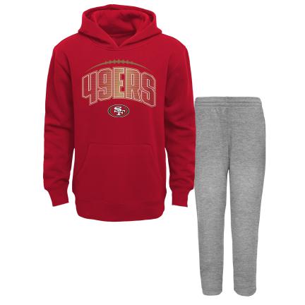 NFL San Francisco 49ers Youth Double Up 2pc Fleece Set