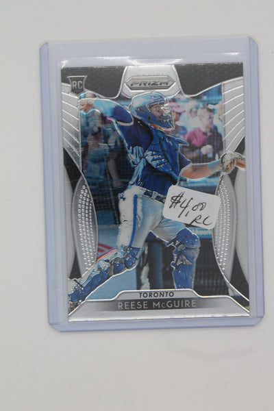 Reese McGuire 2019 Panini Prizm Rookie Card