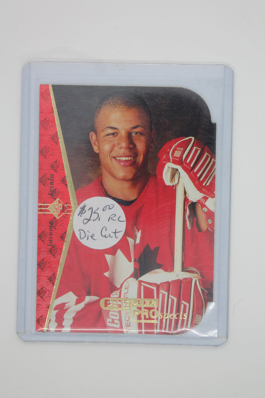 Jarome Iginla 1994-95 SP - Die-Cut Rookie Card