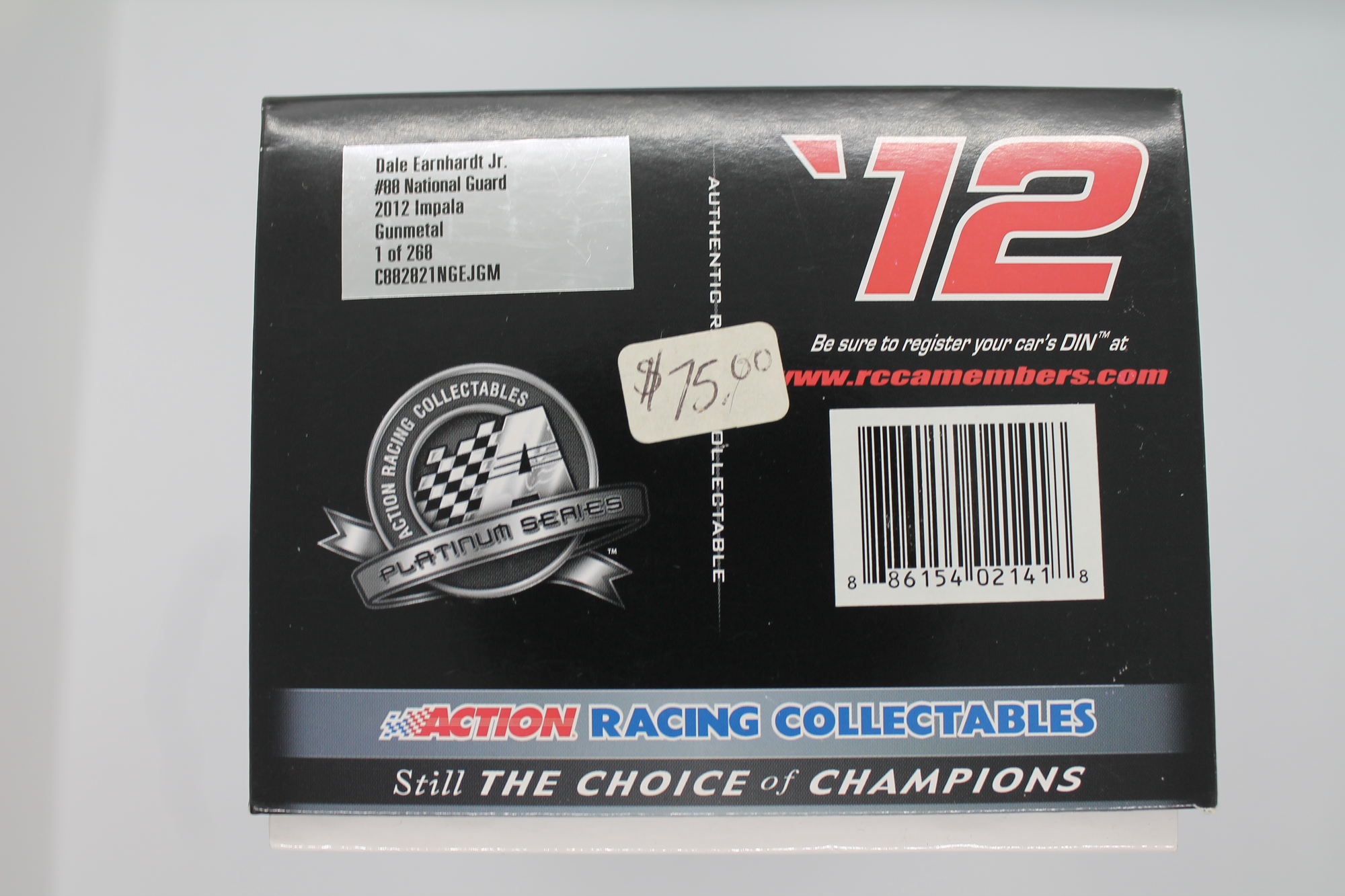 Dale Earnhardt Jr. 2012 Impala Gunmetal 1:24 Diecast