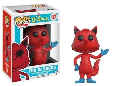 Funko POP Books  Fox In Socks #07 Dr. Seuss