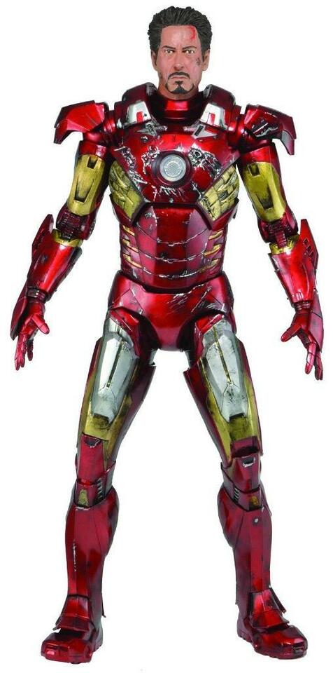 Avengers Battle Damaged Iron Man figurine à l'échelle 1/4