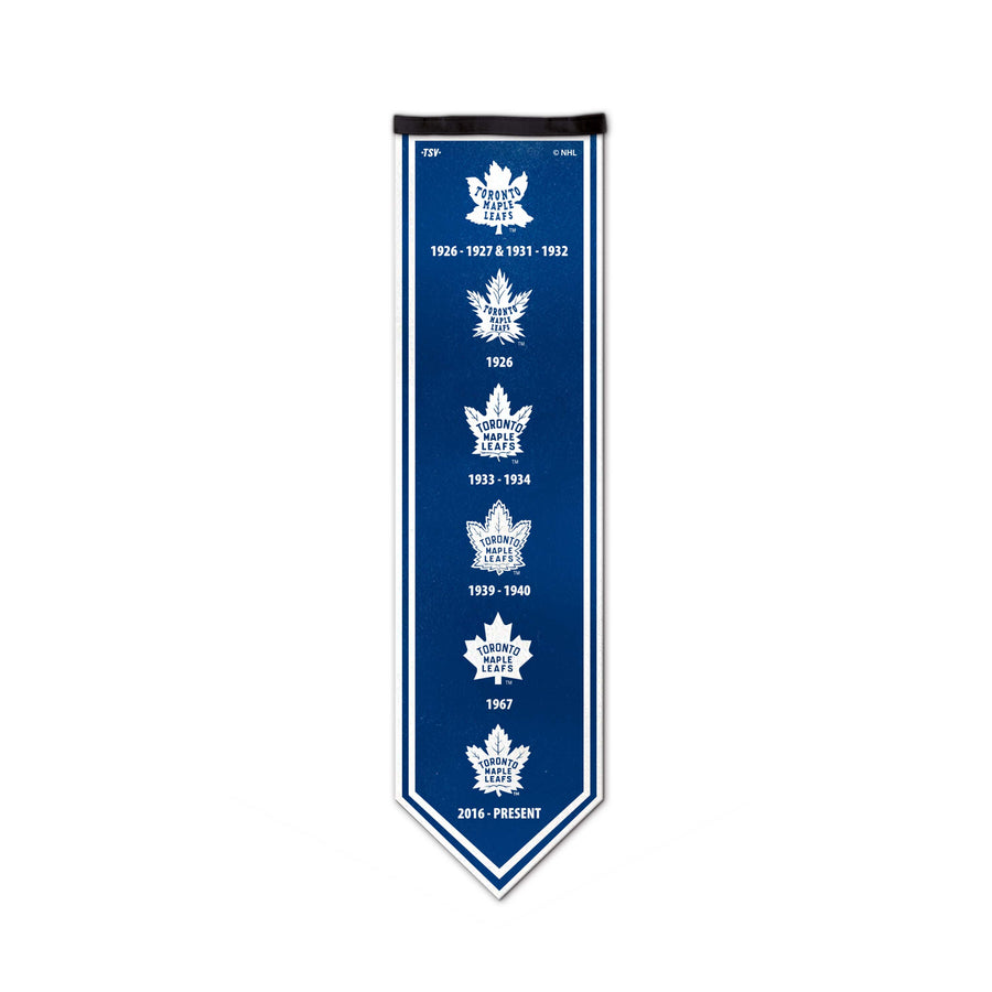 NHL Toronto Maple Leafs 8" X 30" Legacy Felt Banner