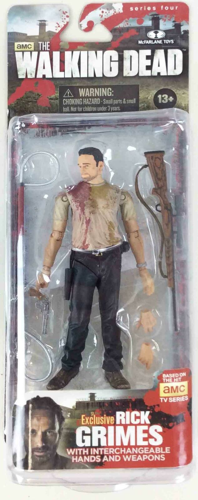 Rick Grimes Walking Dead - Series 4 Mcfarlane - 5" Action Figure