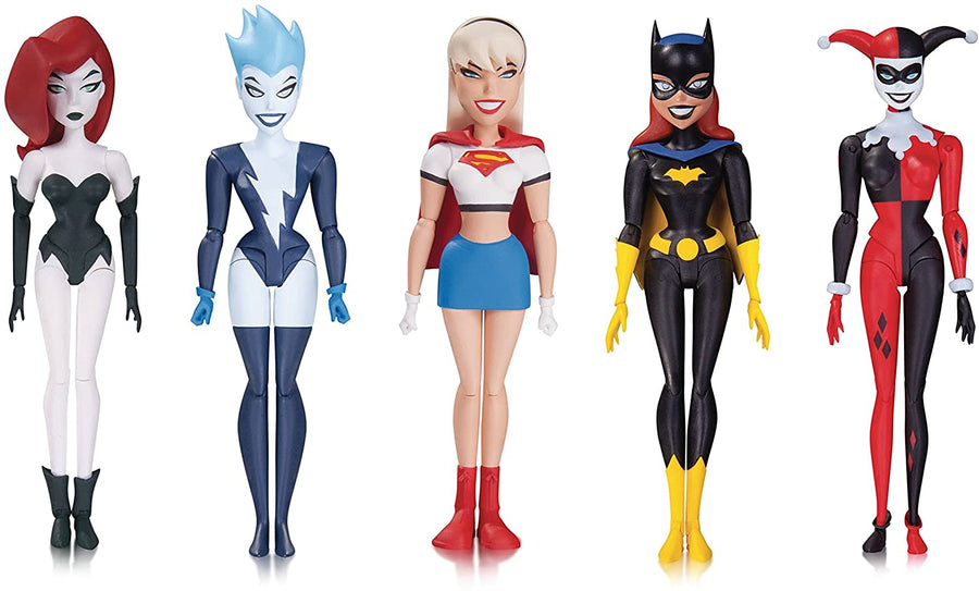 DC Collectibles: The Animated Series: The New Batman Adventures: Girls Night Out 5 Pack Action Figure