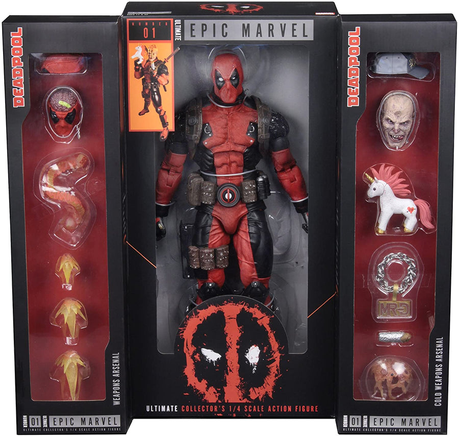 NECA Marvel –1/4 Scale Action Figure – Ultimate Deadpool