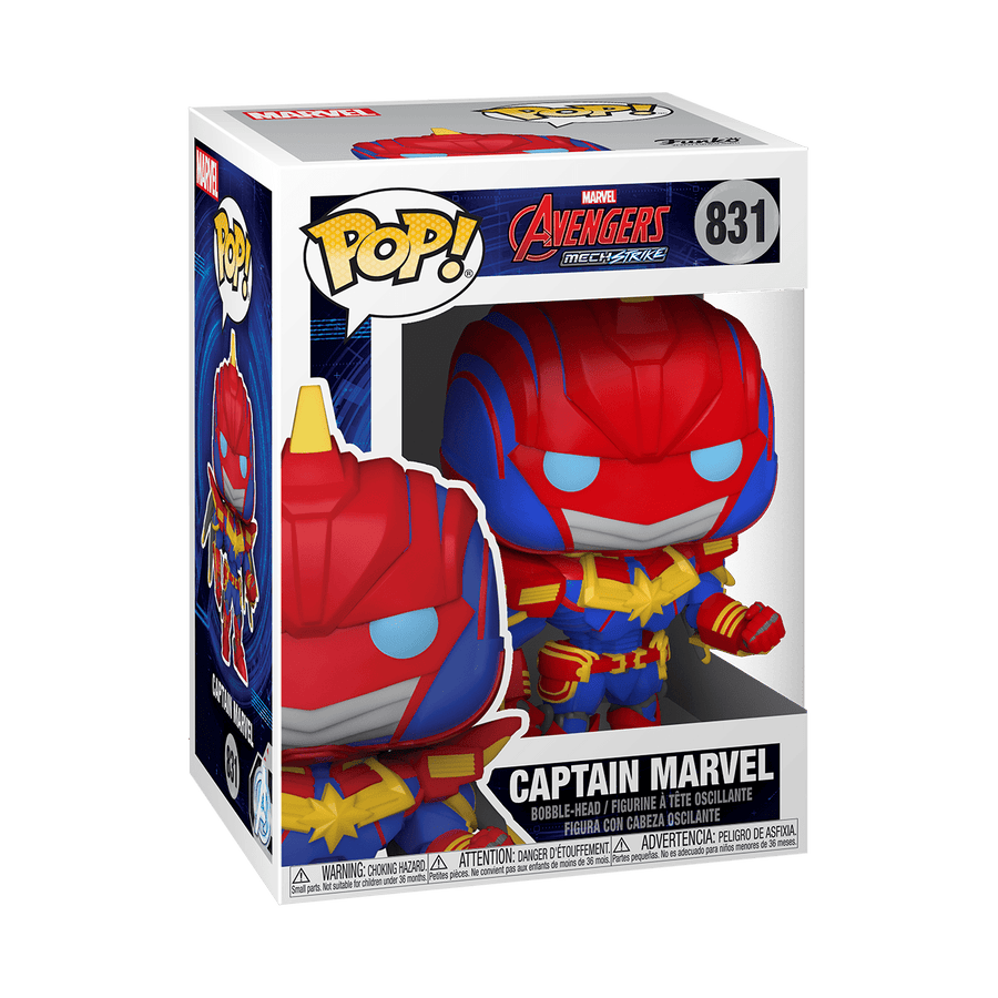 Funko POP Captain Marvel #831 - Marvel Avengers MechStrike