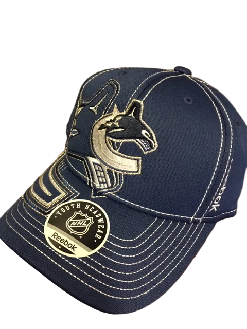 NHL Vancouver Canucks Youth Reebok Flex Hat