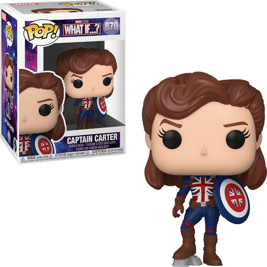 Funko POP Captain Carter #870 - Marvel What If..?