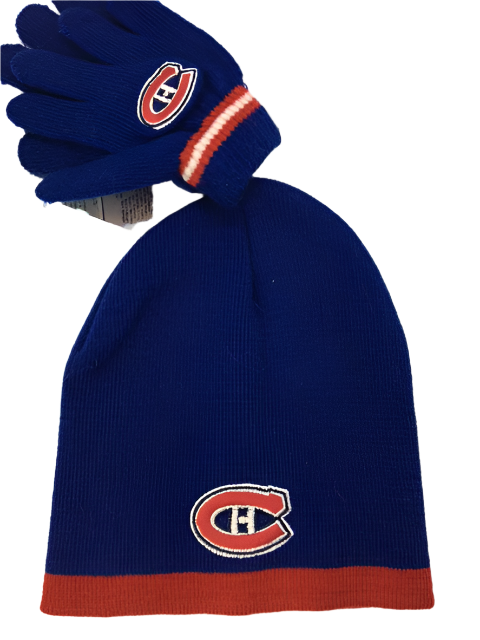 NHL Montreal Canadiens Toddler (2-4) Reebok Mitt and Toque Set - SALE