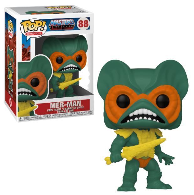 Funko POP Merman #88 -Masters of the Universe  Retro Toys