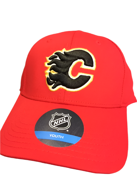 NHL Calgary Flames Youth Flex Fit Hat