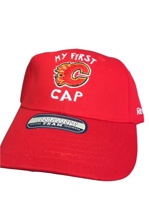 NHL Calgary Flames Infant Reebok "My First Cap"