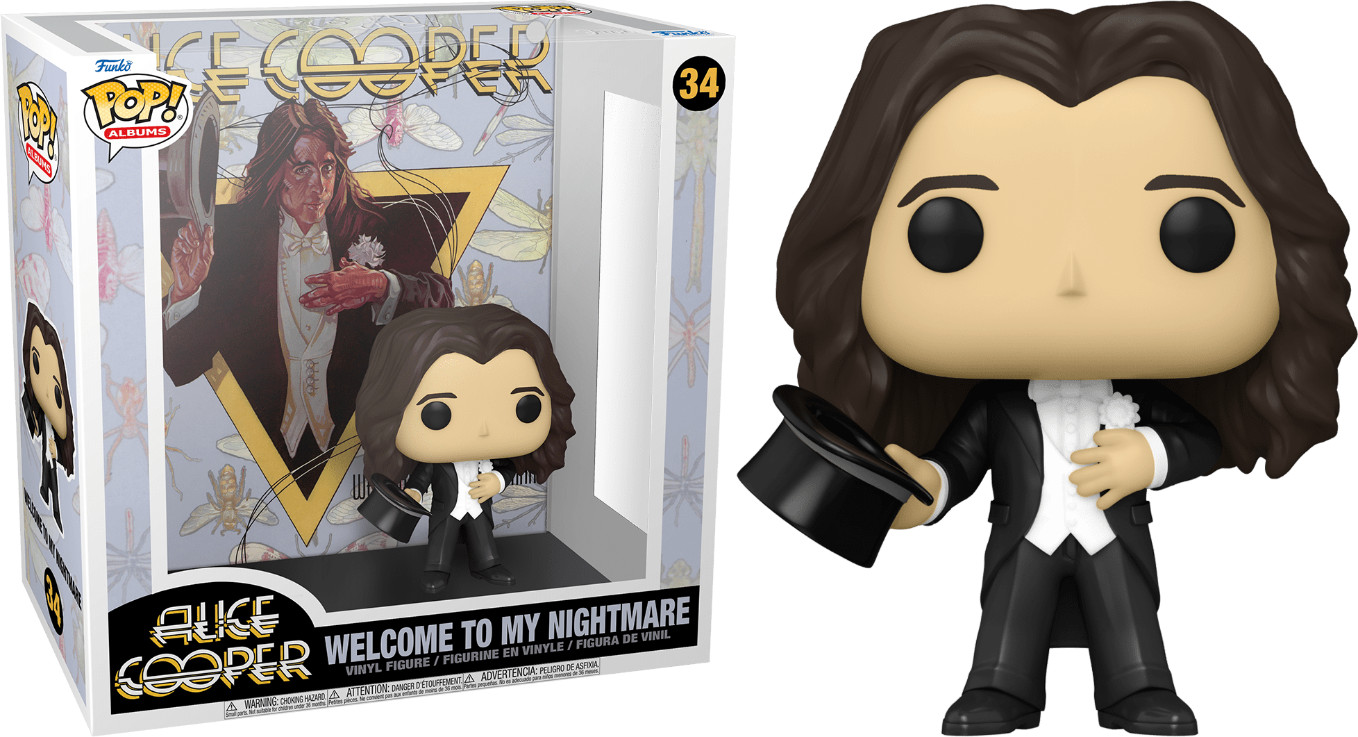 Funko POP Albums Alice Cooper - Welcome to My Nightmare #34