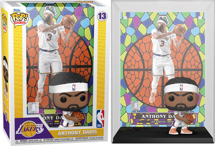 Funko POP NBA Anthony Davis #13 Trading Card Cover- Los Angeles Lakers