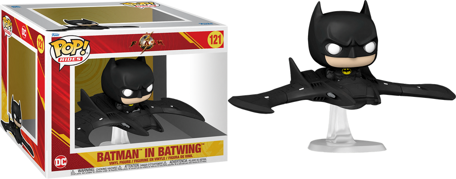Funko POP Rides Batman in Batwing #121 - DC The Flash Movie