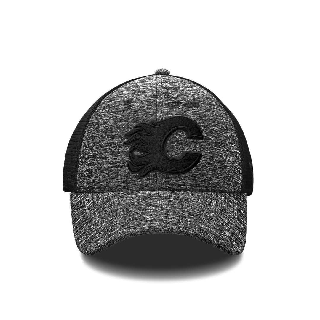 NHL Calgary Flames Fanatics Black Ice Flex Hat
