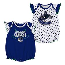 NHL Vancouver Canucks Infant 2pc Creeper Set