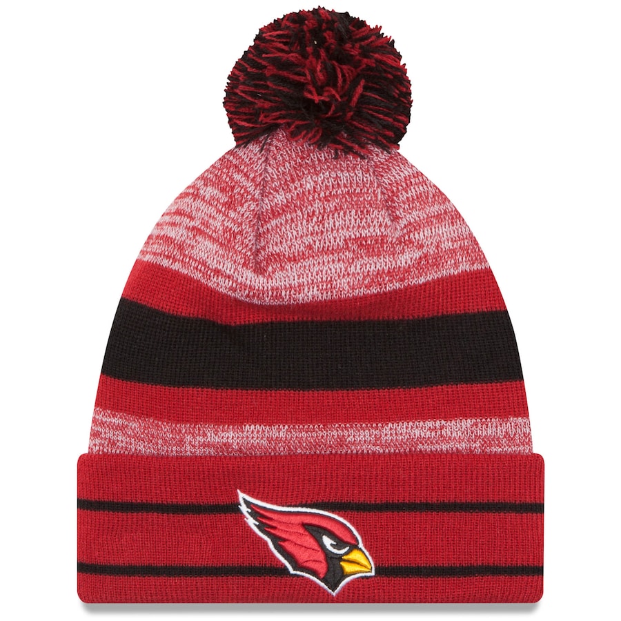 NFL Arizona Cardinals New Era Primary Logo Toque with Pom