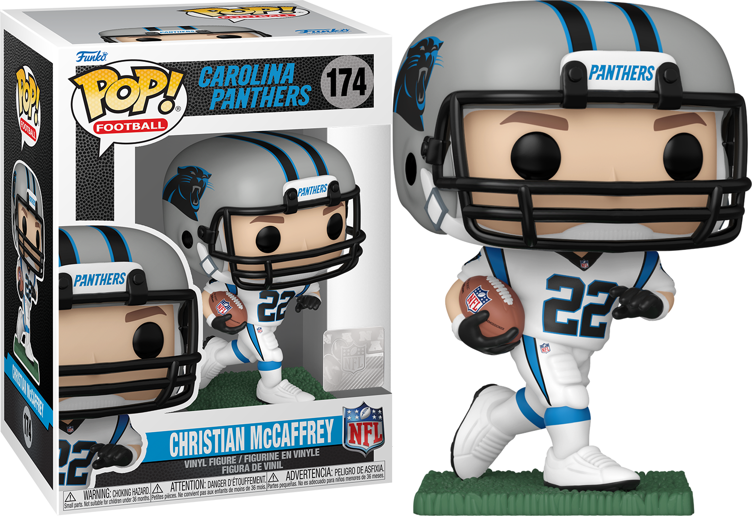 Funko POP NFL Christian McCaffrey #174 Carolina Panthers