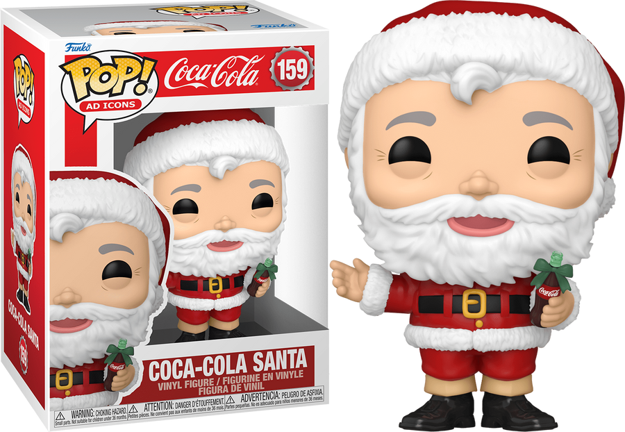 Funko POP Coca-Cola Santa #159 - Ad Icons