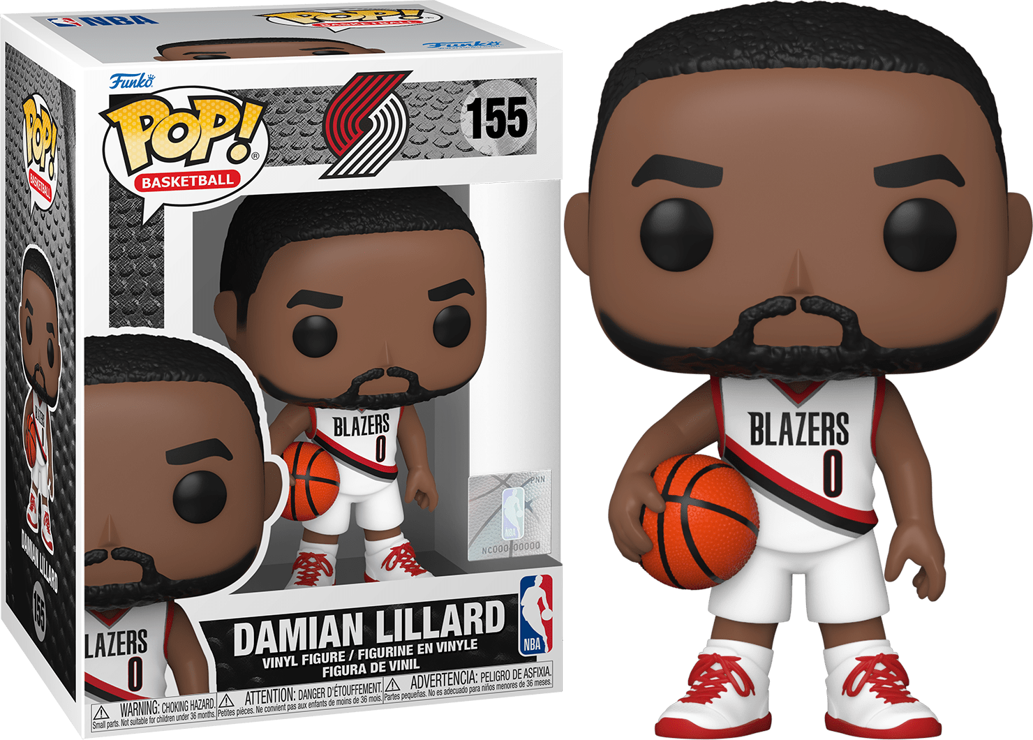 Funko POP NBA Damian Lillard #155 Portand Trail Blazers