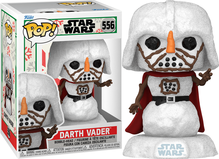 Funko Pop Darth Vader (Snowman) #556 - Star Wars (Holiday)