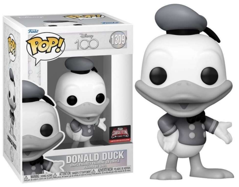 Funko POP Donald Duck #1309 -Target Con 2023 Exclusive -Disney 100
