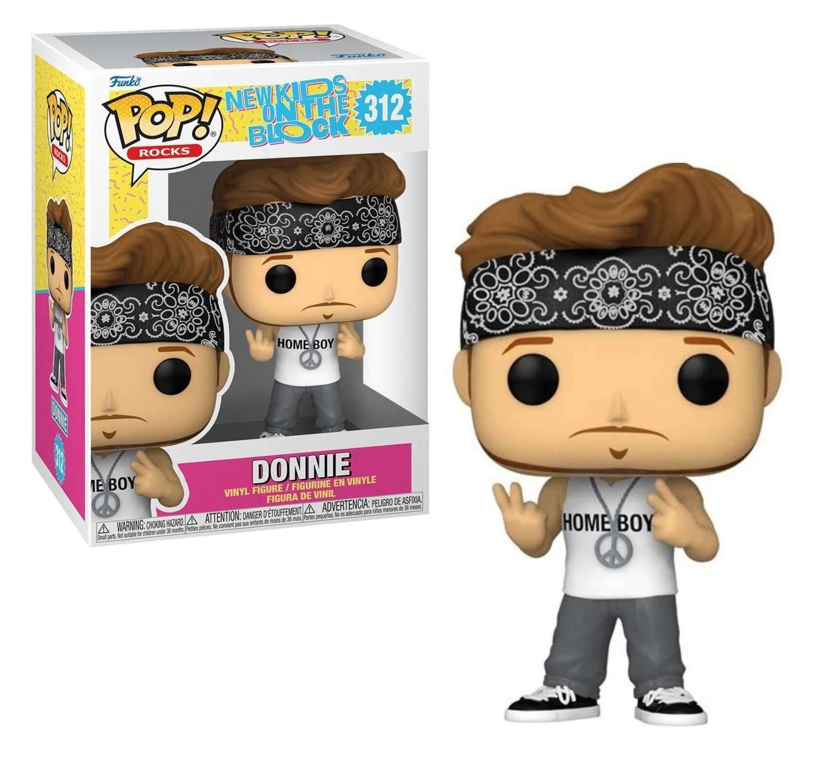 Funko POP Rocks Donnie #312 - New Kids on the Block