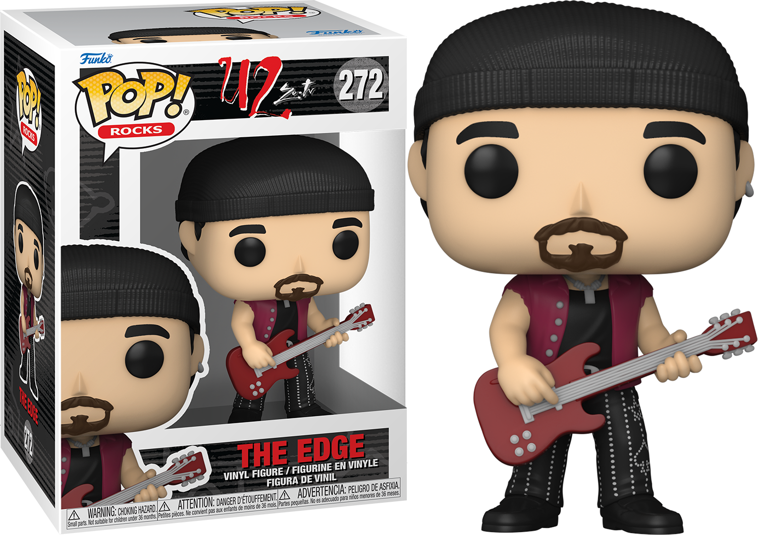 Funko POP Rocks The Edge #272 U2