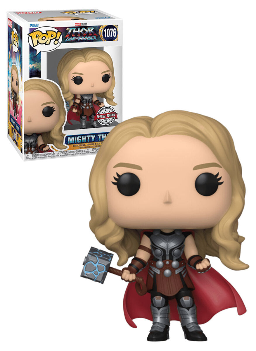 Funko POP Mighty Thor #1076 - Marvel Thor Love and Thunder - Special Edition