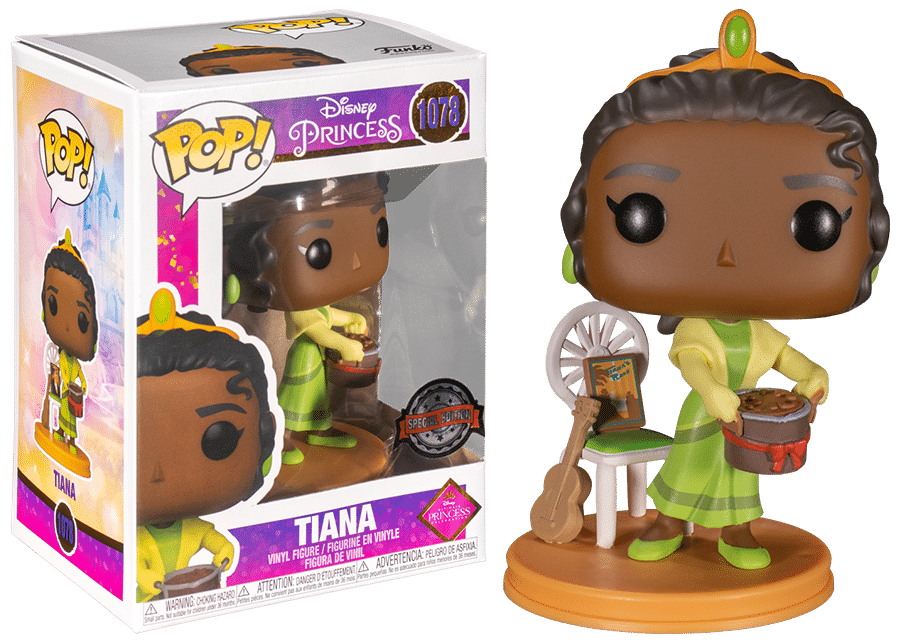 Pop Tiana Vinyl Art Toys - Disney - Special Edition #1078