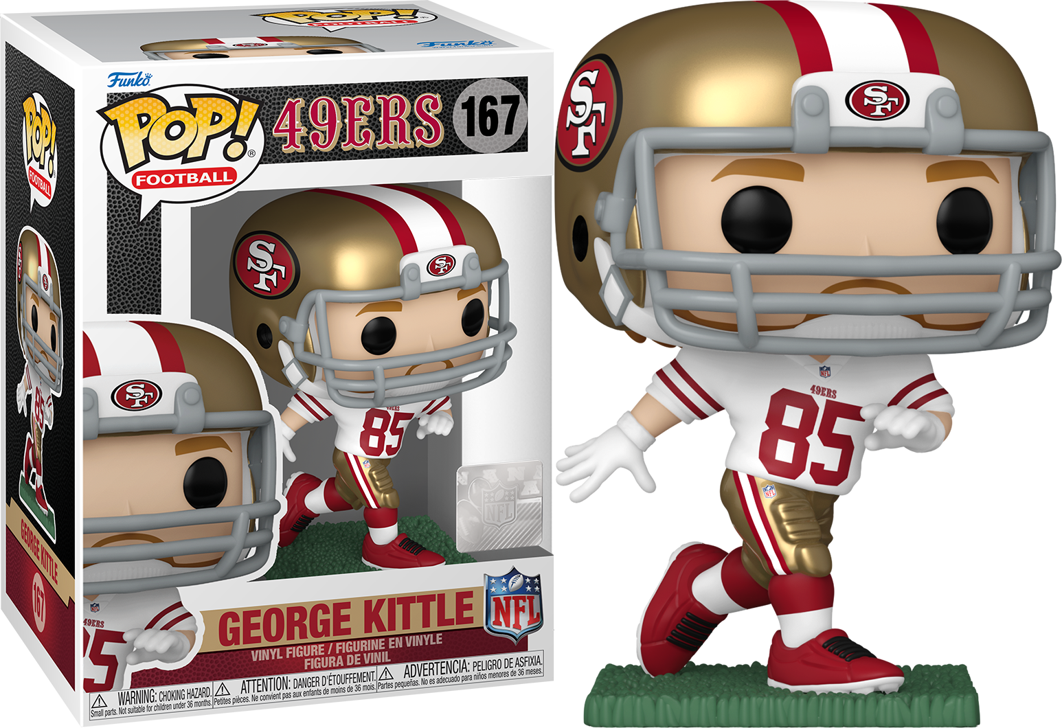 Funko POP NFL George Kittle #167 -San Francisco 49ers