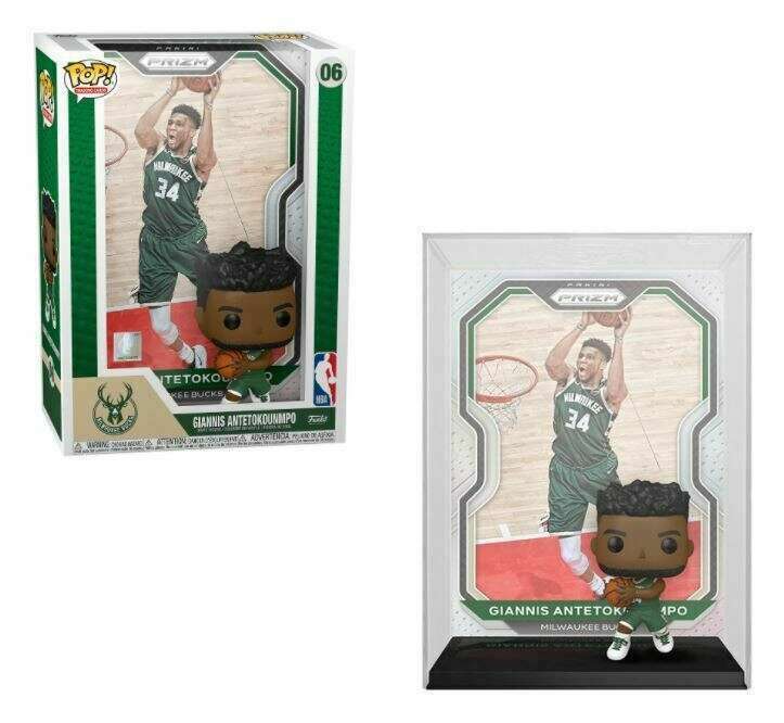 Funko POP NBA Giannis Antetokounmpo #06 Trading Card Cover- Milwaukee Bucks